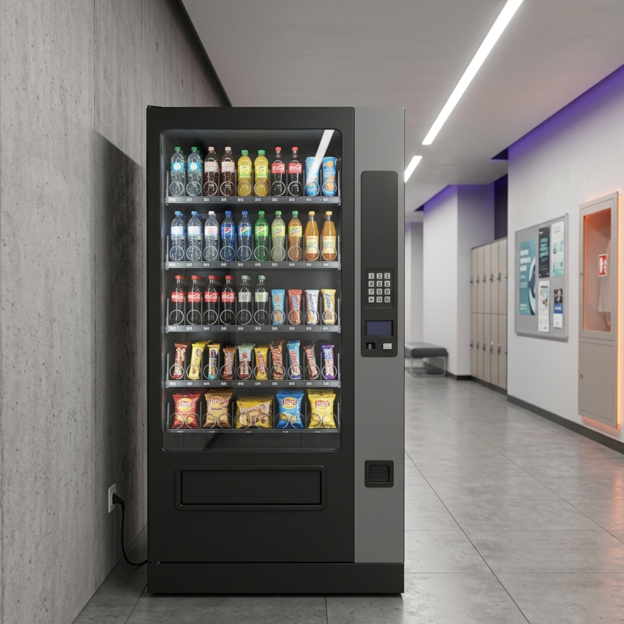 Distributeur de snacks et boissons fraîches Yazir